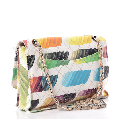 Chanel Canvas Jumbo Colorama Flap Multicolor 3 of 10