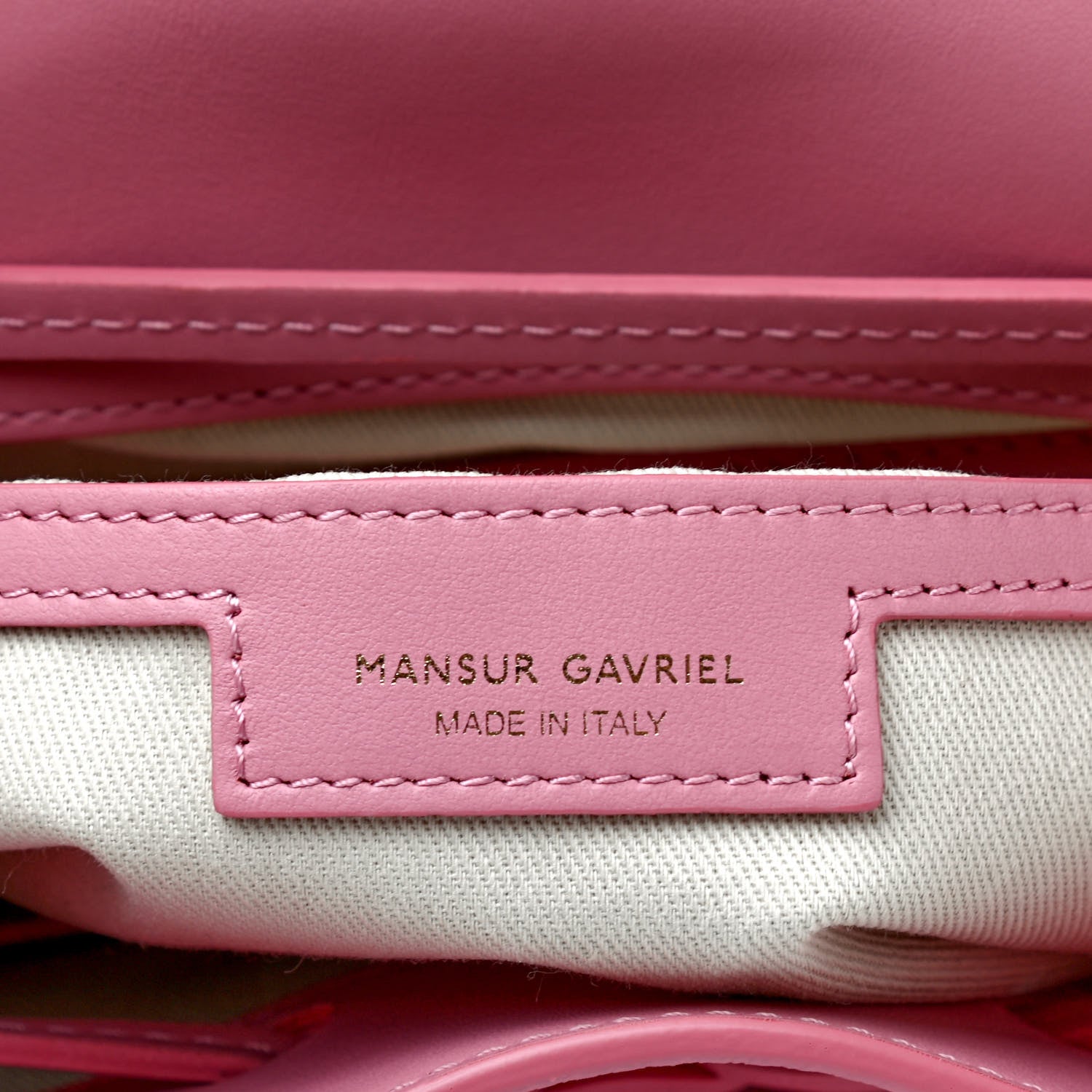 Mansur Gavriel Calfskin Lady Bag Blush 6 of 8