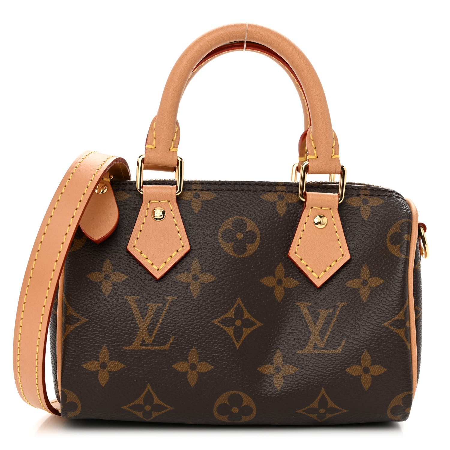 Louis Vuitton Monogram Nano Speedy Bandouliere 1 of 8