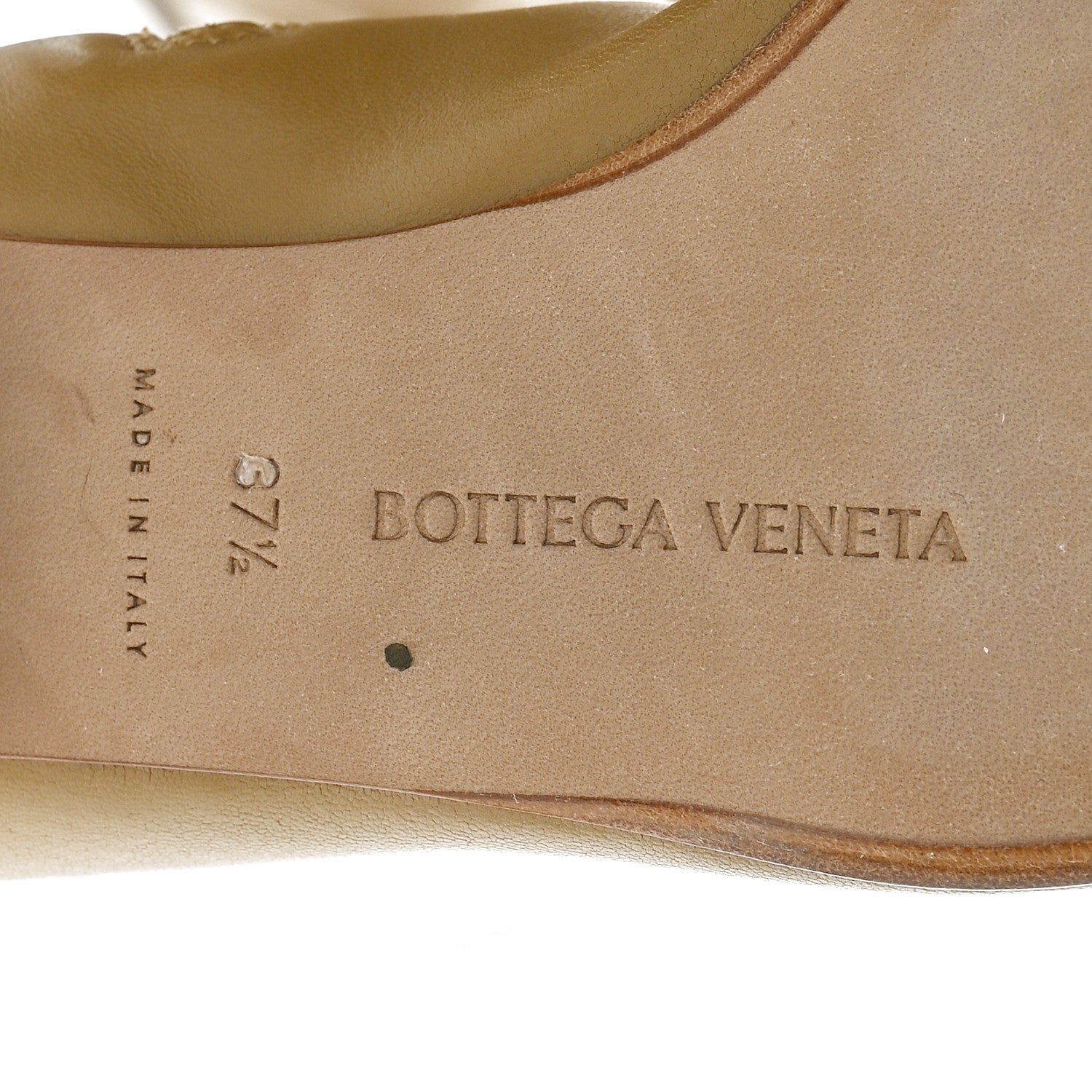 Bottega Veneta Cocktail Stretch Nappa Almond Boots 37.5 Fudge 8 of 13