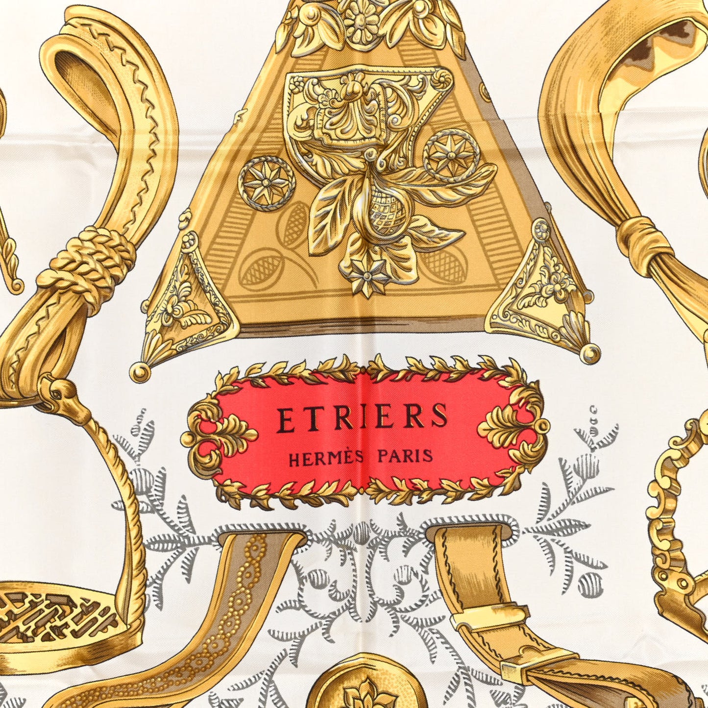 Silk Etriers Scarf 90