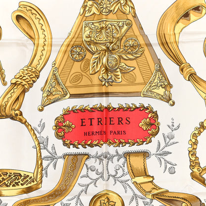 Hermes Silk Etriers Scarf 90 2 of 3