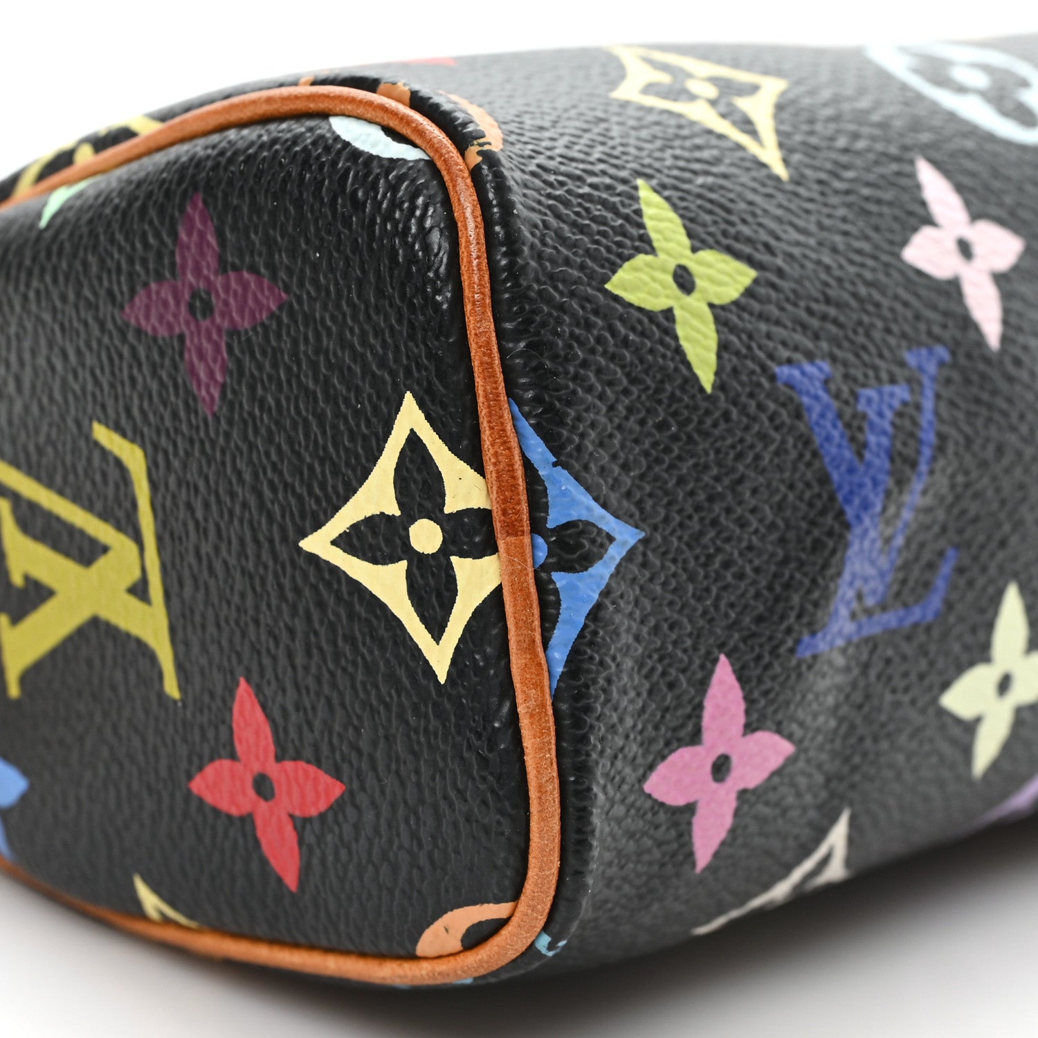 Louis Vuitton Monogram Multicolor Mini Sac HL Speedy Black 8 of 10