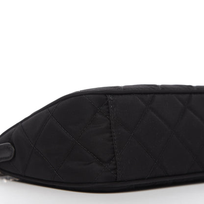 Prada Nylon Tessuto Impuntu Quilted Crossbody Bag Black 6 of 10