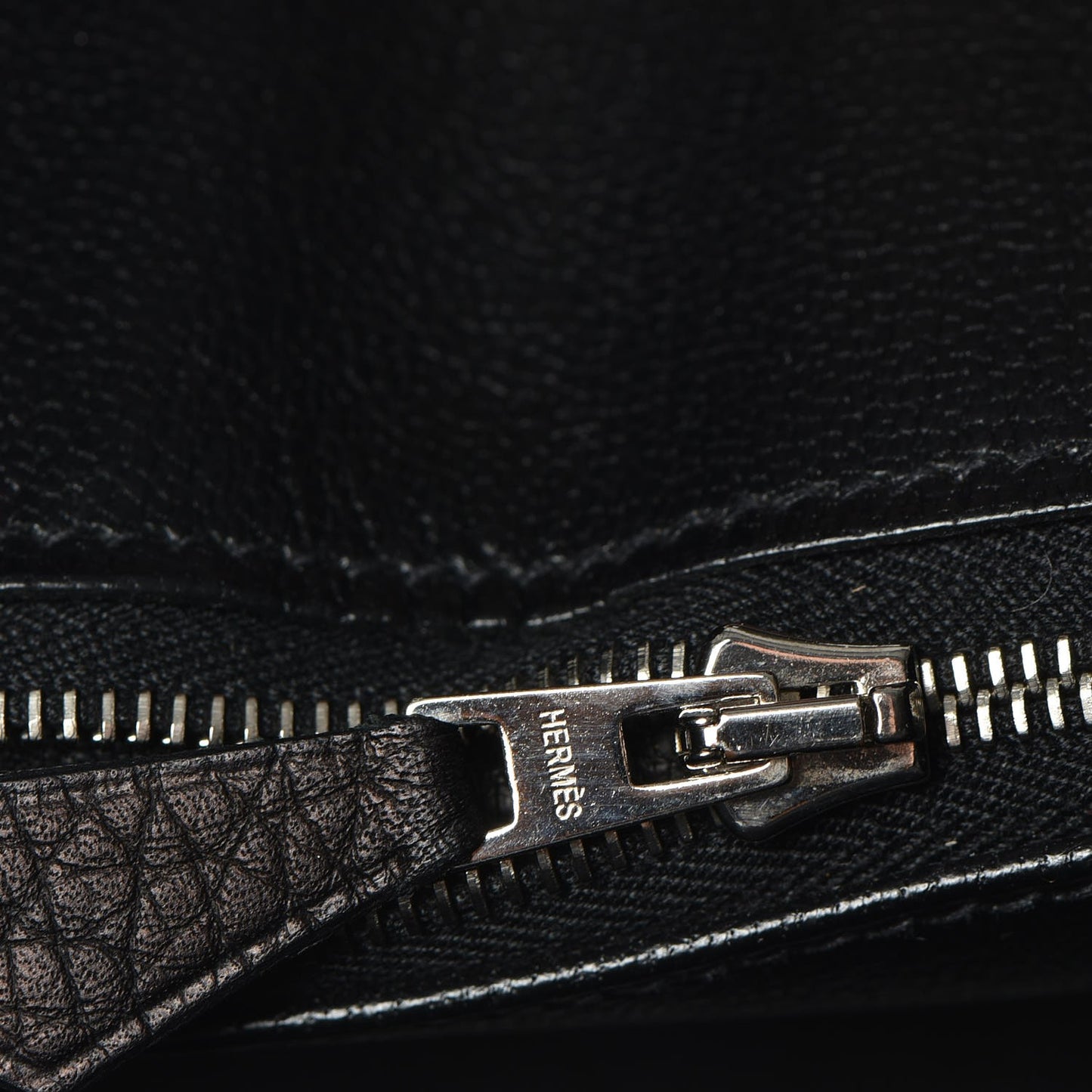 Taurillon Clemence Birkin 30 Black