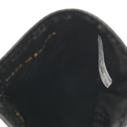 Chanel Caviar Timeless CC Quilted Glasses Case Black 6 of 8