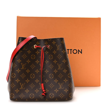 Louis Vuitton Monogram Neonoe MM Coquelicot 10 of 10