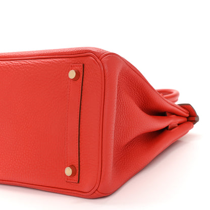 Hermes Togo Birkin 30 Capucine 10 of 16
