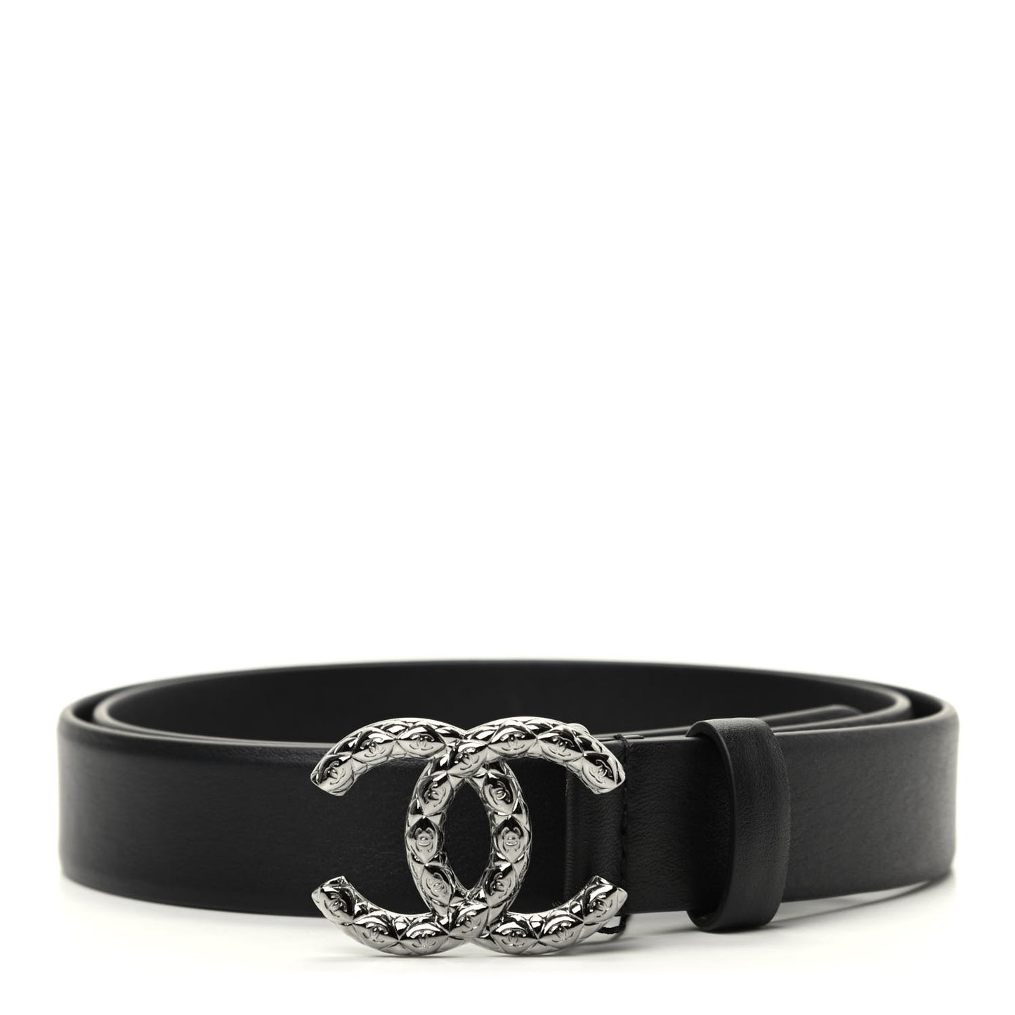 Calfskin CC Belt 80 32 Black