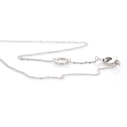 Bulgari 18K White Gold Diamond Fiorever Pendant Necklace 6 of 7