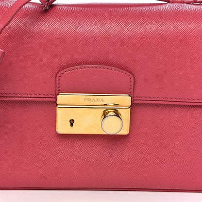 Prada Saffiano Lux Crossbody Peonia 12 of 12