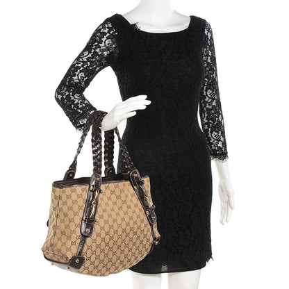 Gucci Monogram Small Pelham Shoulder Bag Dark Brown 2 of 7