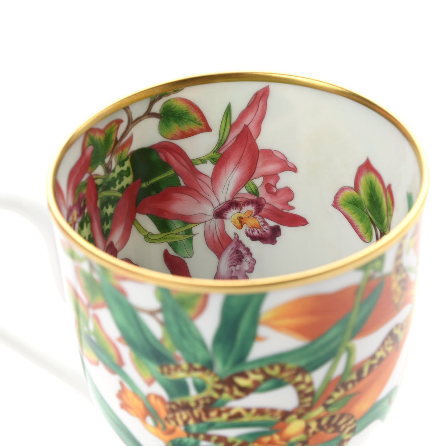 Limoges Porcelain Passifolia Mug
