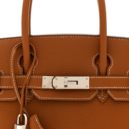 Hermes Togo Birkin 30 Gold 8 of 13