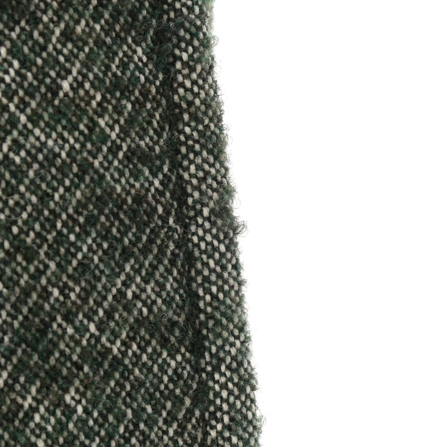 Mixed Fibers Calfskin Small Deauville Tote Green