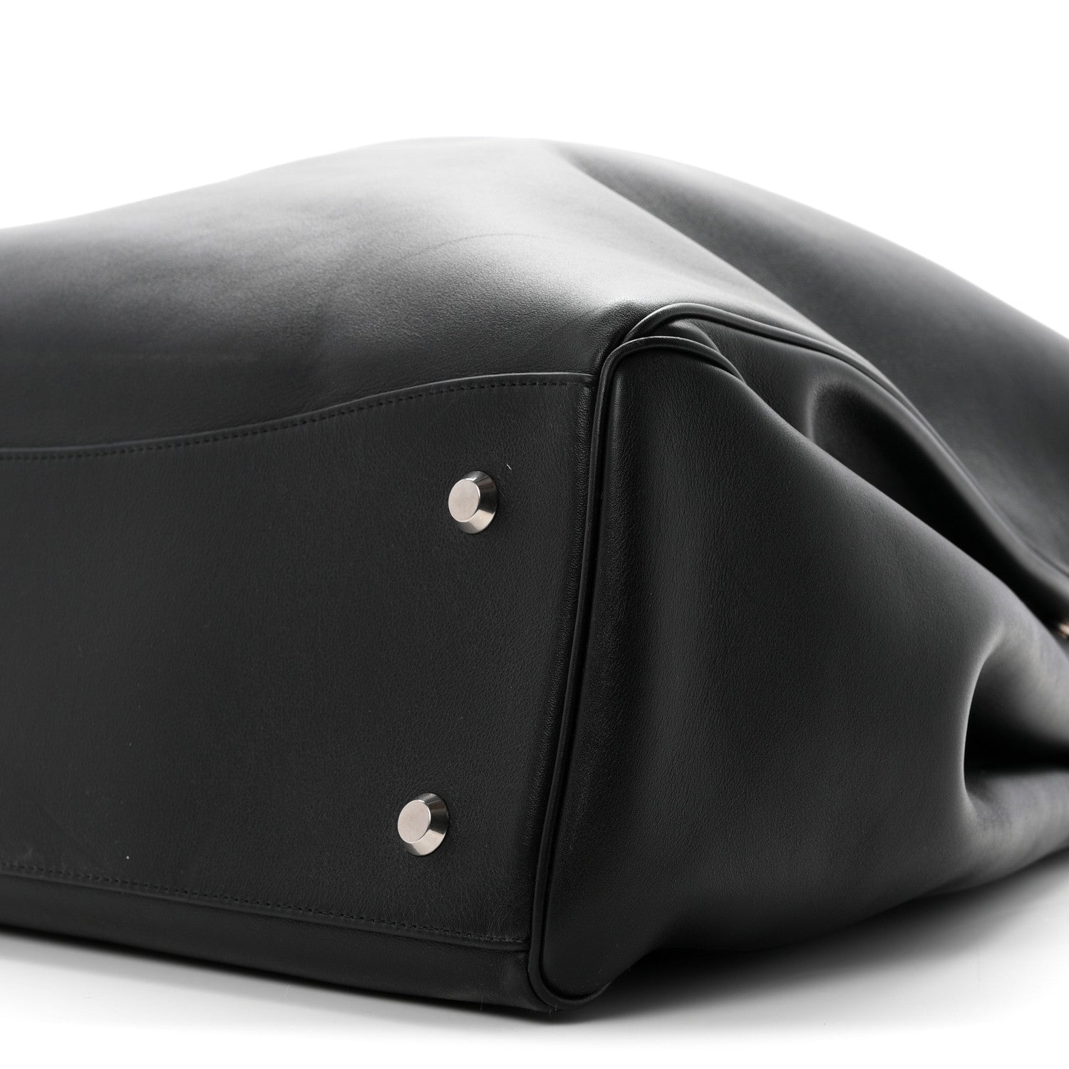 Balenciaga Smooth Calfskin Rodeo XL Top Handle Handbag Black 9 of 9