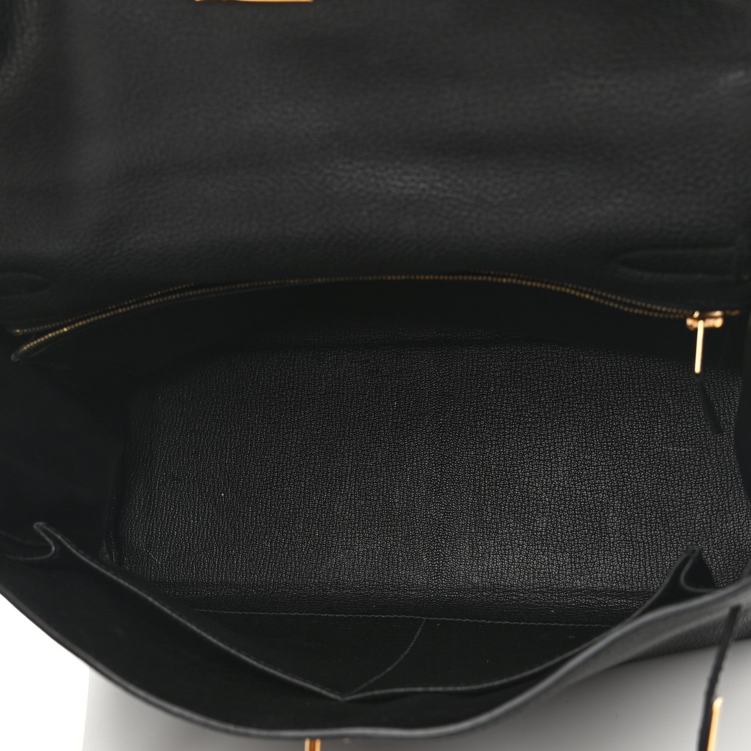 Hermes Togo Kelly Retourne 32 Black 5 of 14