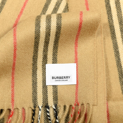 Burberry Cashmere Small Icon Stripe Scarf Archive Beige 3 of 3