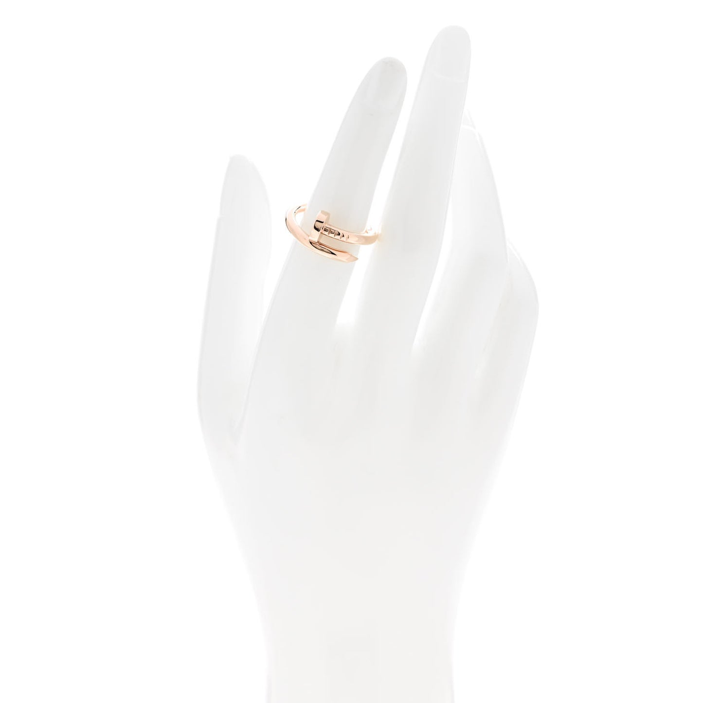 18K Pink Gold Juste Un Clou Ring 53 6.25