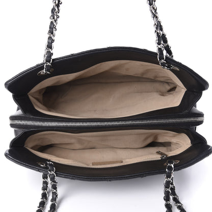 Chanel Caviar Quilted CC Timeless Soft Tote Black 5 of 18