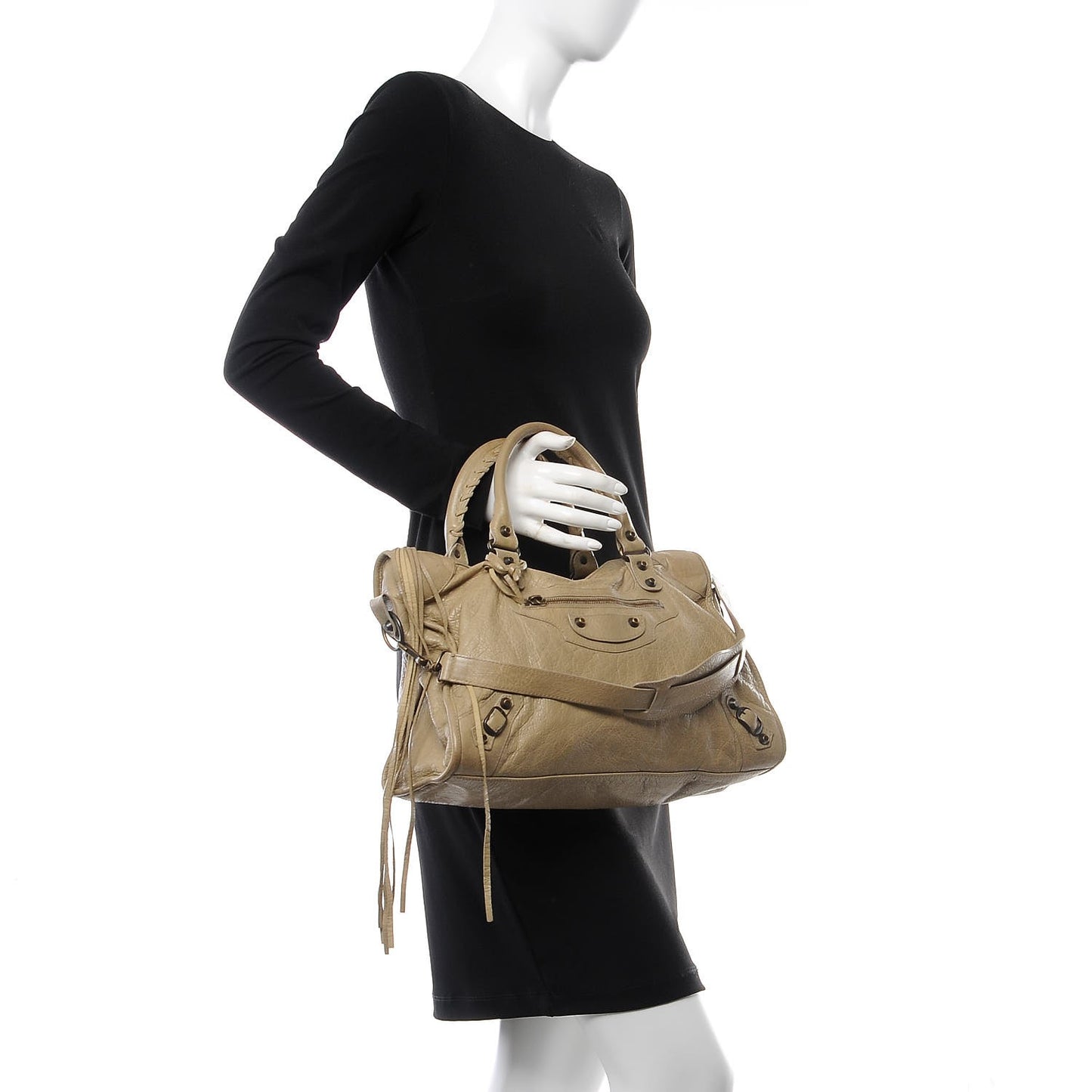 Agneau Arena Classic Hardware City Latte Beige