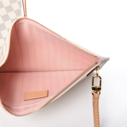 Louis Vuitton Damier Azur Neo Neverfull MM Rose Ballerine 7 of 24