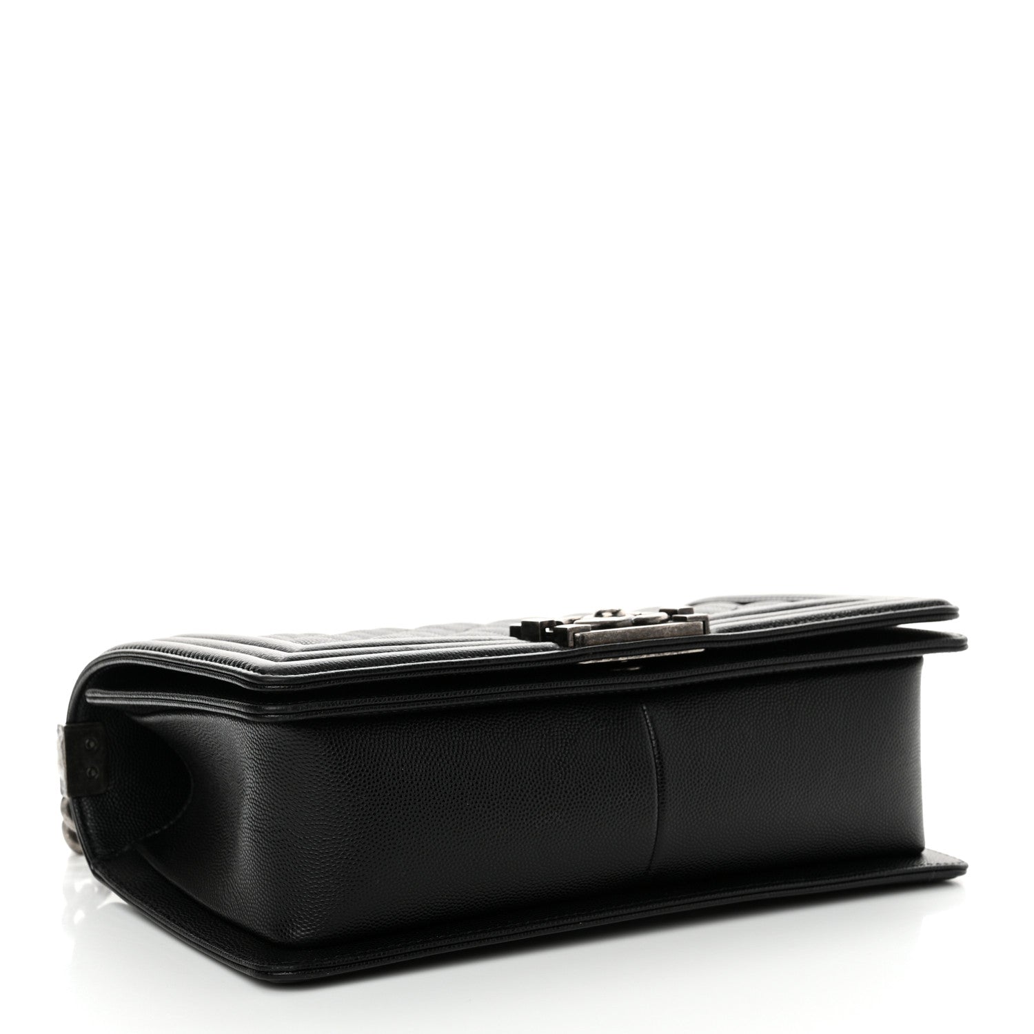 Chanel Caviar Quilted Medium Boy Flap Black 4 of 12