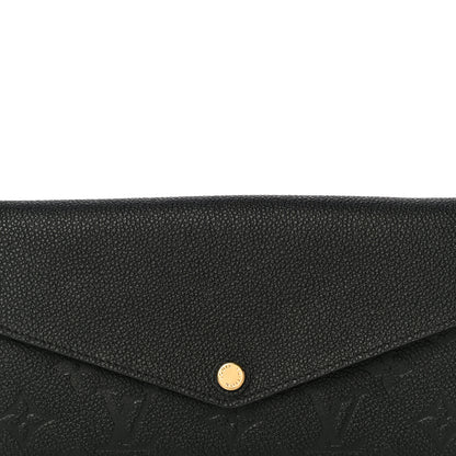 Louis Vuitton Empreinte Sarah Wallet NM Black 7 of 9