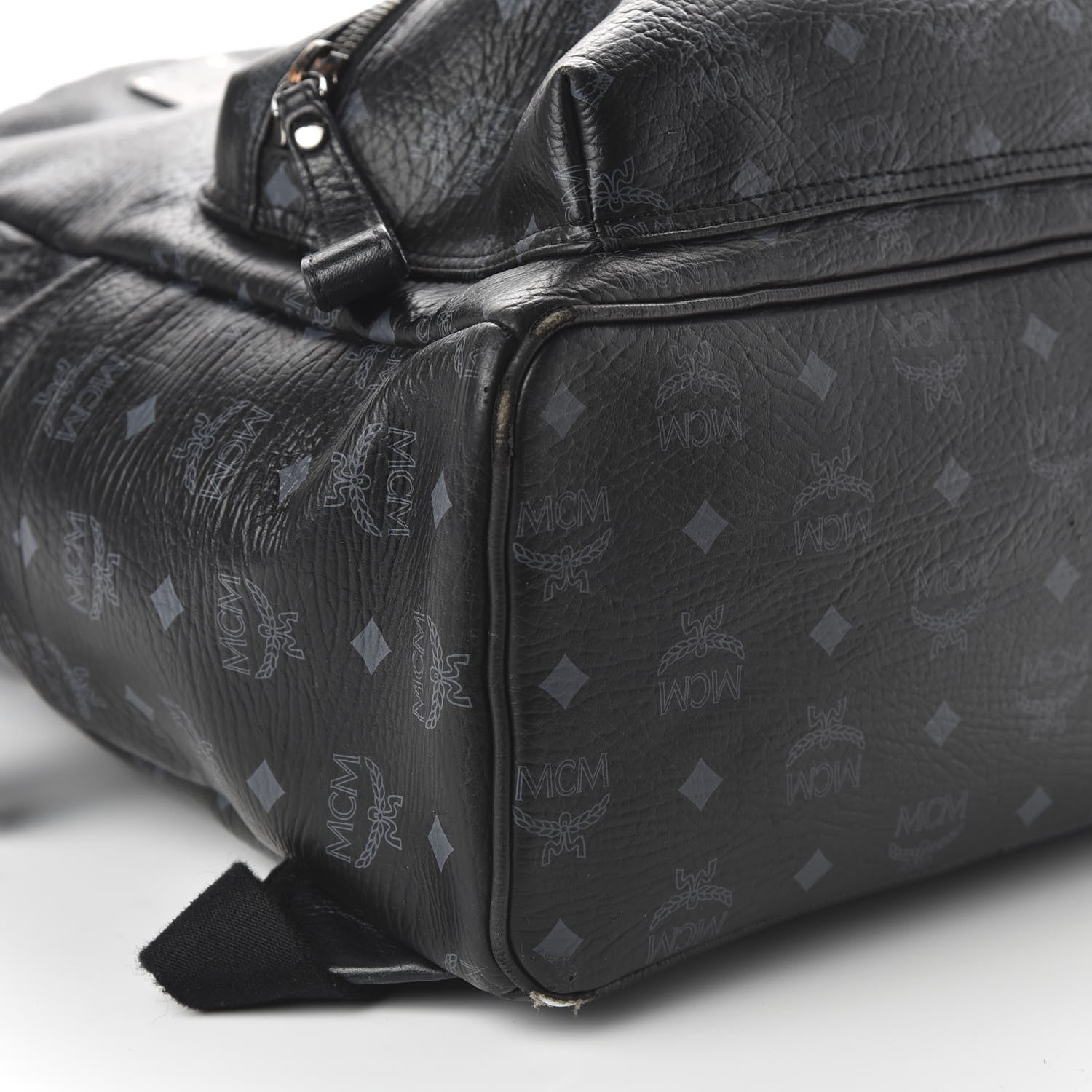 MCM Visetos Medium Stark Backpack Black 5 of 8