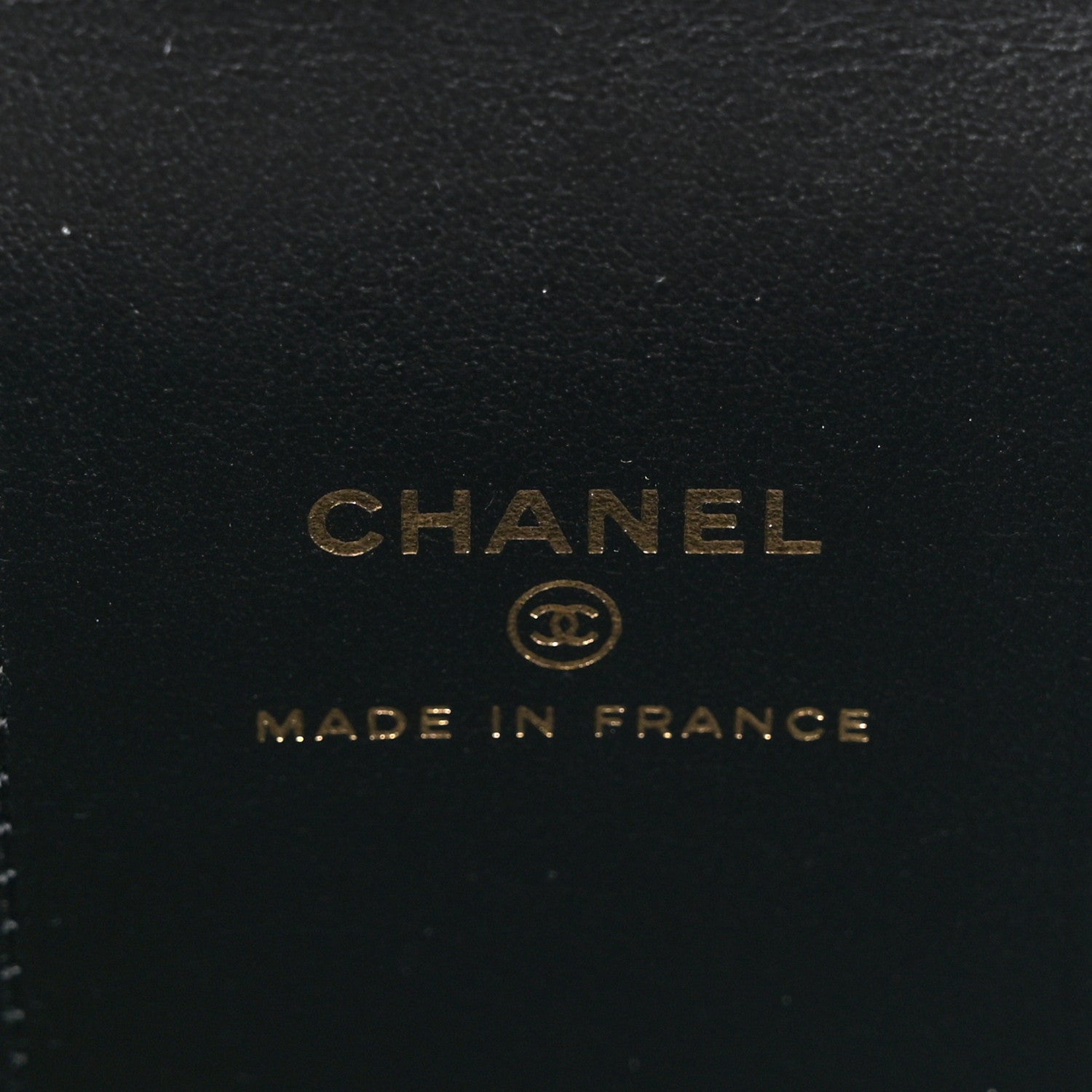 Chanel Caviar Quilted Enamel Coco Casino Mini Vanity Case With Chain Black 6 of 11