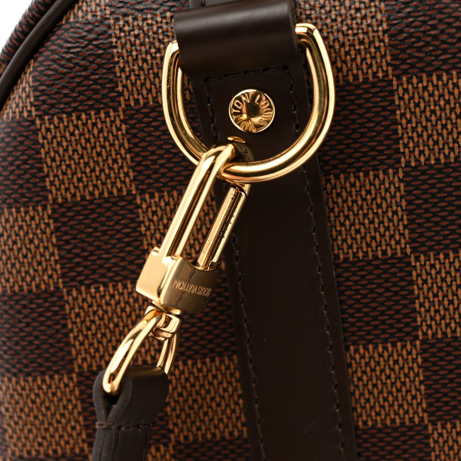 Louis Vuitton Damier Ebene Speedy Bandouliere 25 10 of 12