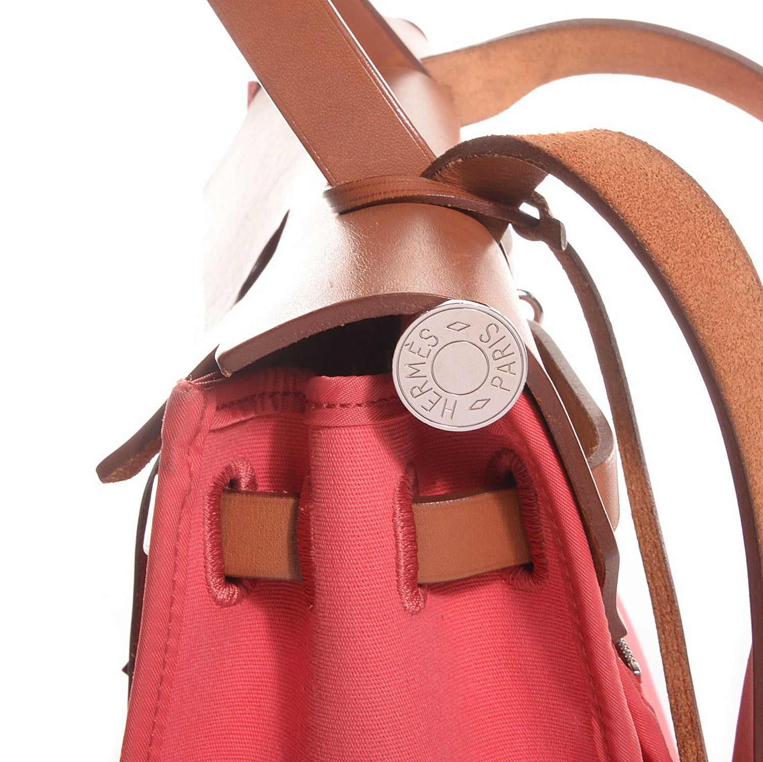 Hermes Vache Hunter Toile Herbag Zip 31 PM Rose Jaipur 10 of 12