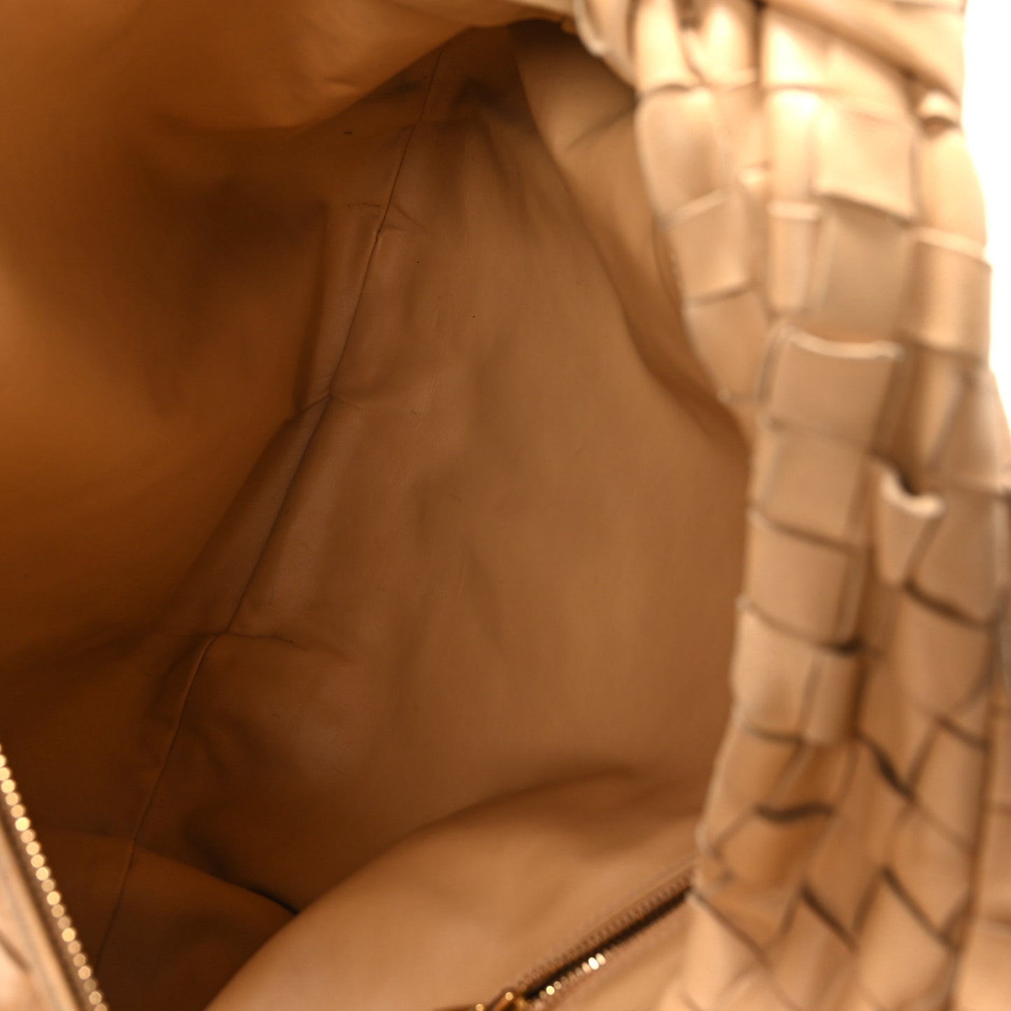 Nappa Intrecciato Small Jodie Porridge