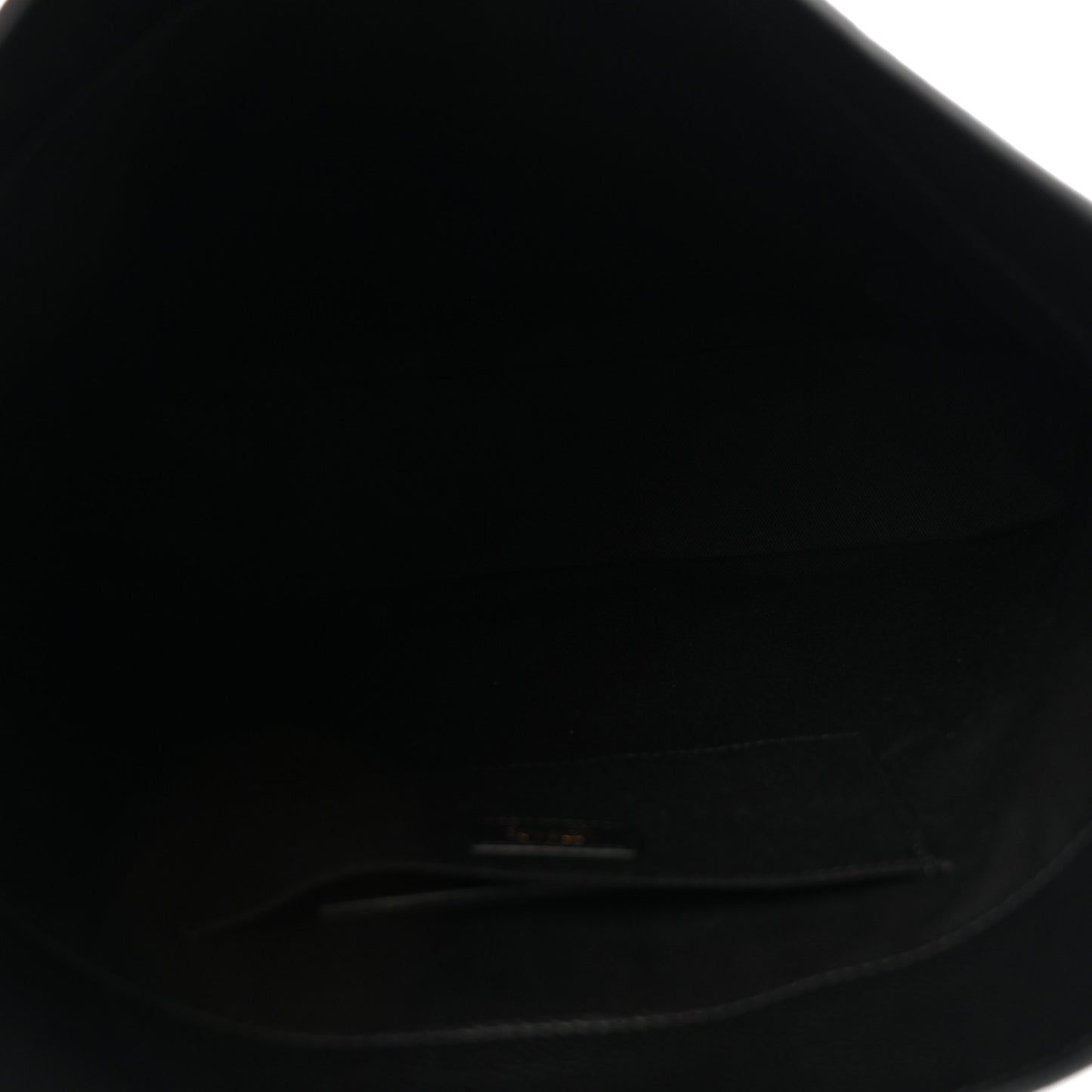 Grainy Calfskin Virtus Hobo Black