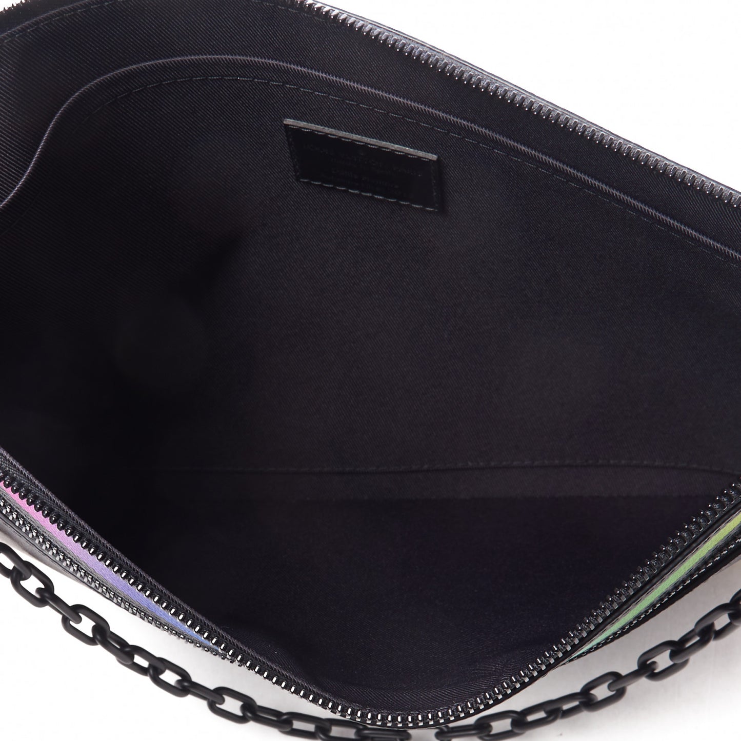 Taiga Rainbow Pochette A4 Black