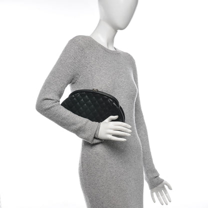 Chanel Caviar Quilted Timeless Clutch Black 2 of 7