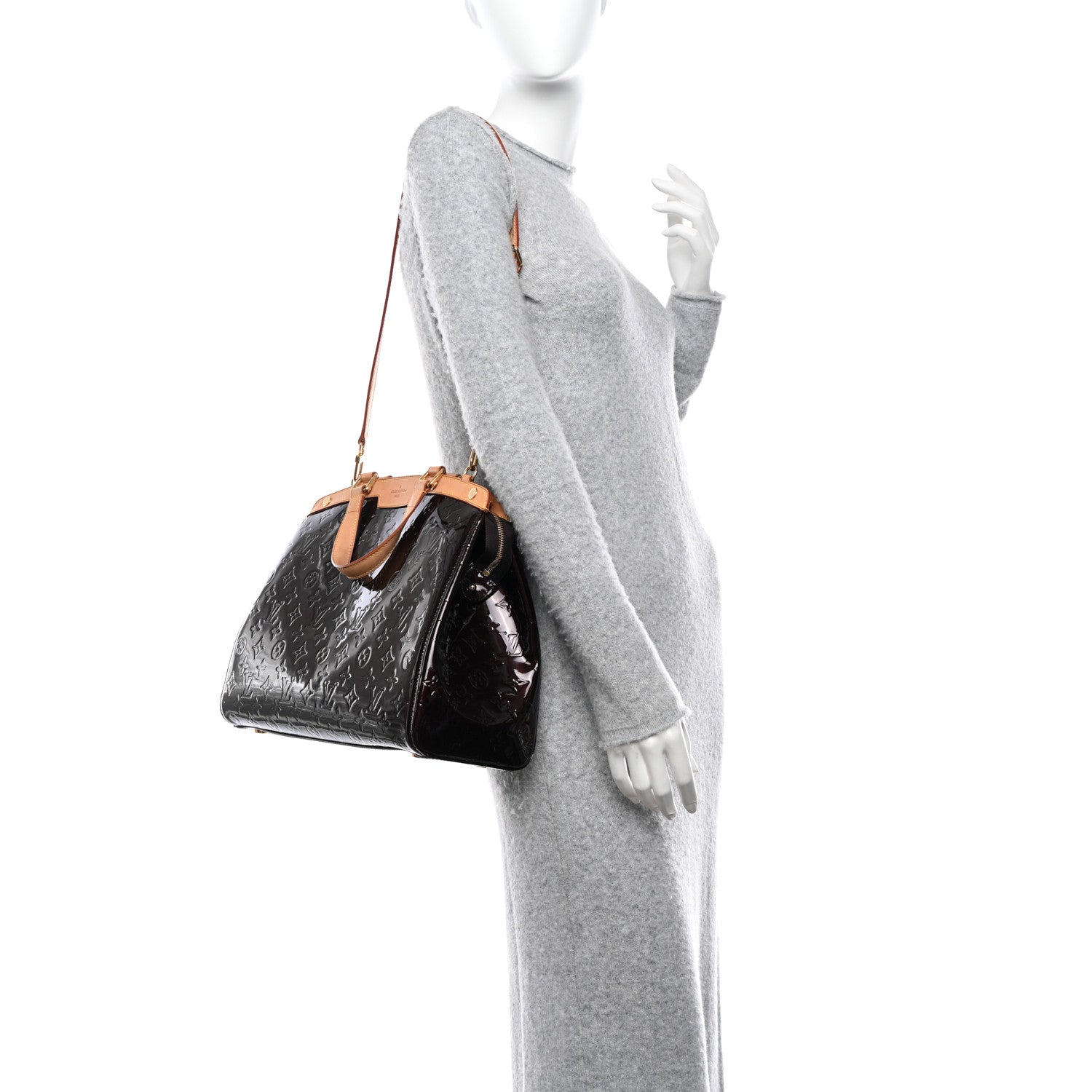 Louis Vuitton Vernis Brea GM Amarante 2 of 9