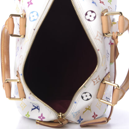 Louis Vuitton Monogram Multicolor Speedy 30 White 5 of 9