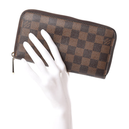 Louis Vuitton Damier Ebene Zippy Wallet 2 of 8
