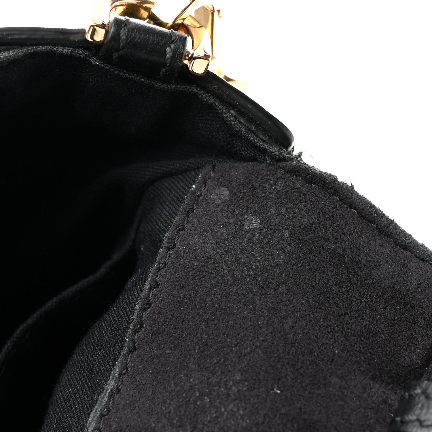 Fendi Vitello Dolce 3Baguette Shoulder Bag Black 11 of 12