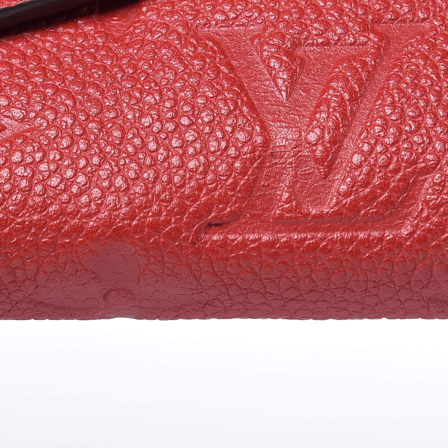 Louis Vuitton Empreinte Compact Curieuse Wallet Cherry 8 of 9