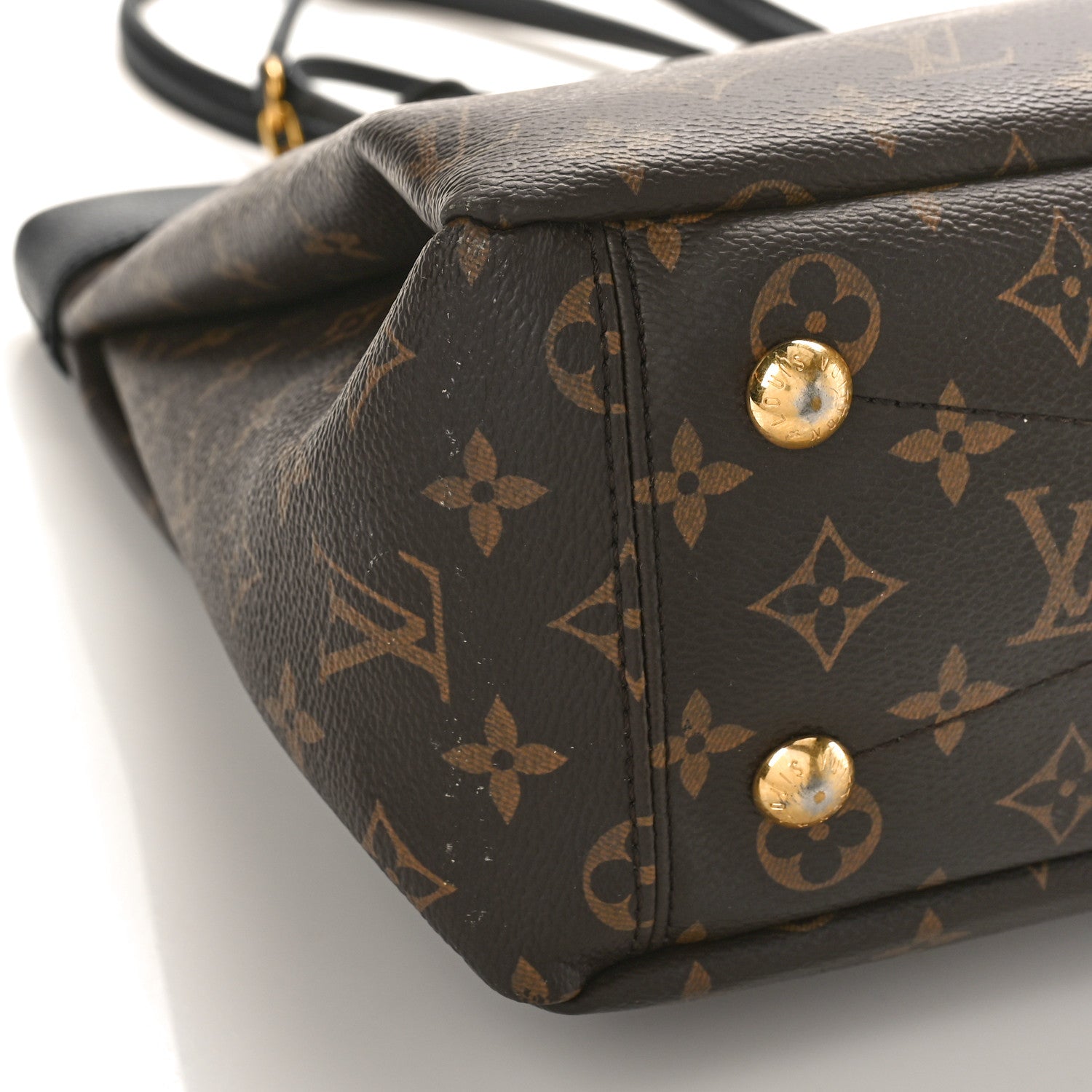 Louis Vuitton Monogram Pallas Shopper Black 8 of 14
