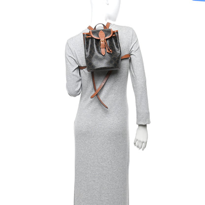 Celine Triomphe Canvas Calfskin Mini Folco Backpack Tan 2 of 11