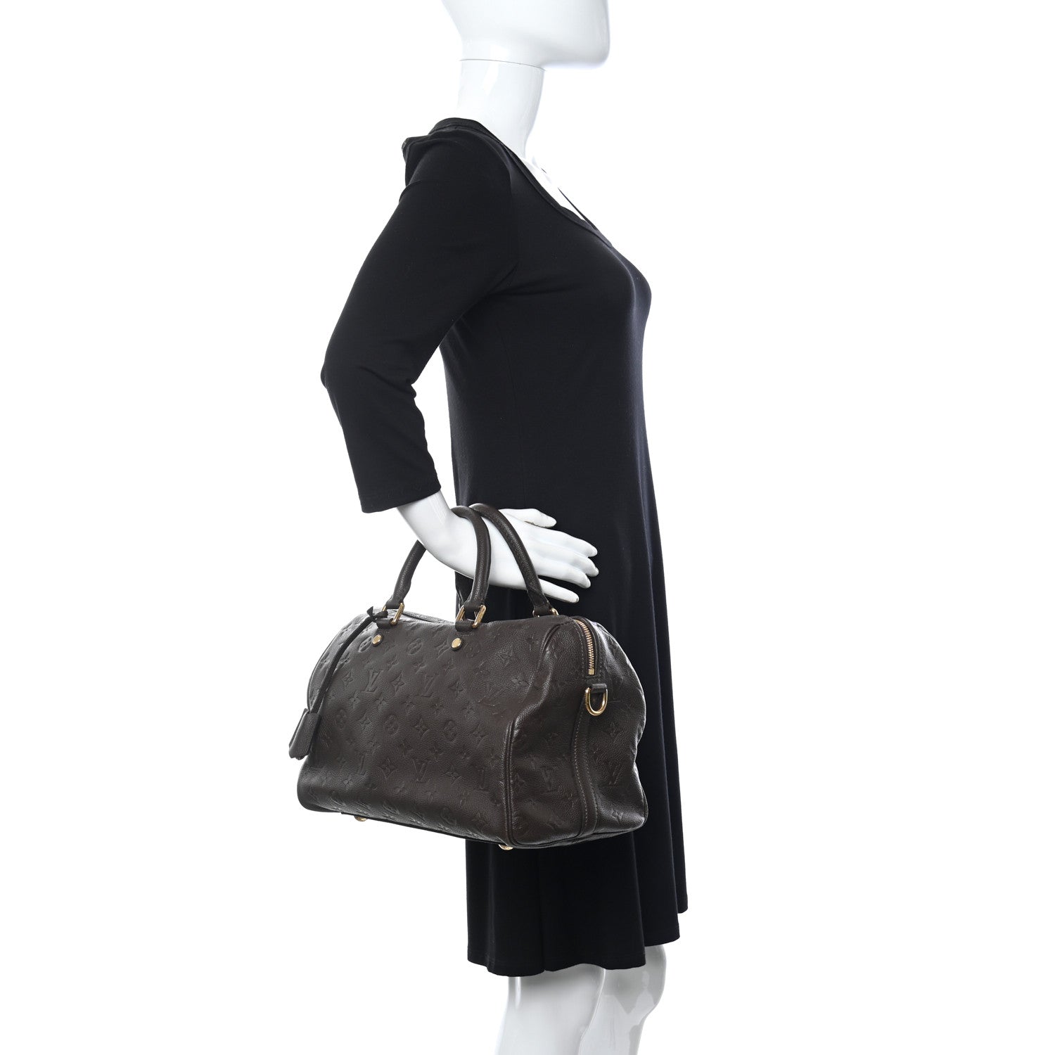 Louis Vuitton Empreinte Speedy Bandouliere 30 Terre 3 of 11