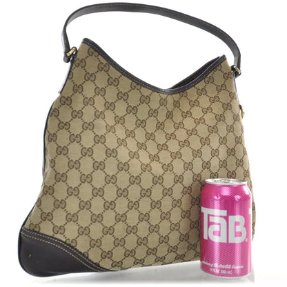 Gucci Monogram New Britt Medium Hobo Ebony 3 of 10
