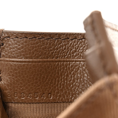 Burberry Grainy Calfskin Vintage Check Sandon Card Case Tan 8 of 8
