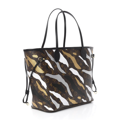 Louis Vuitton X LOL Monogram Neverfull MM Gold Silver 3 of 11
