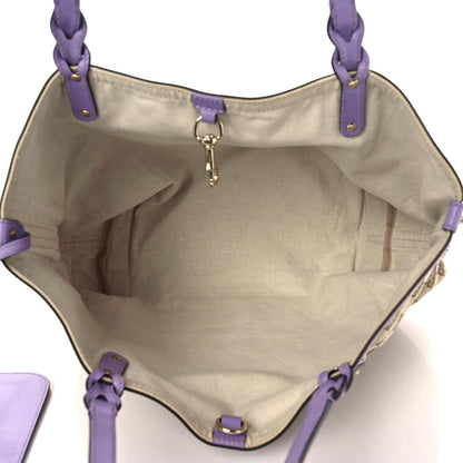 Gucci Monogram Medium Craft Tote Lilac 9 of 13