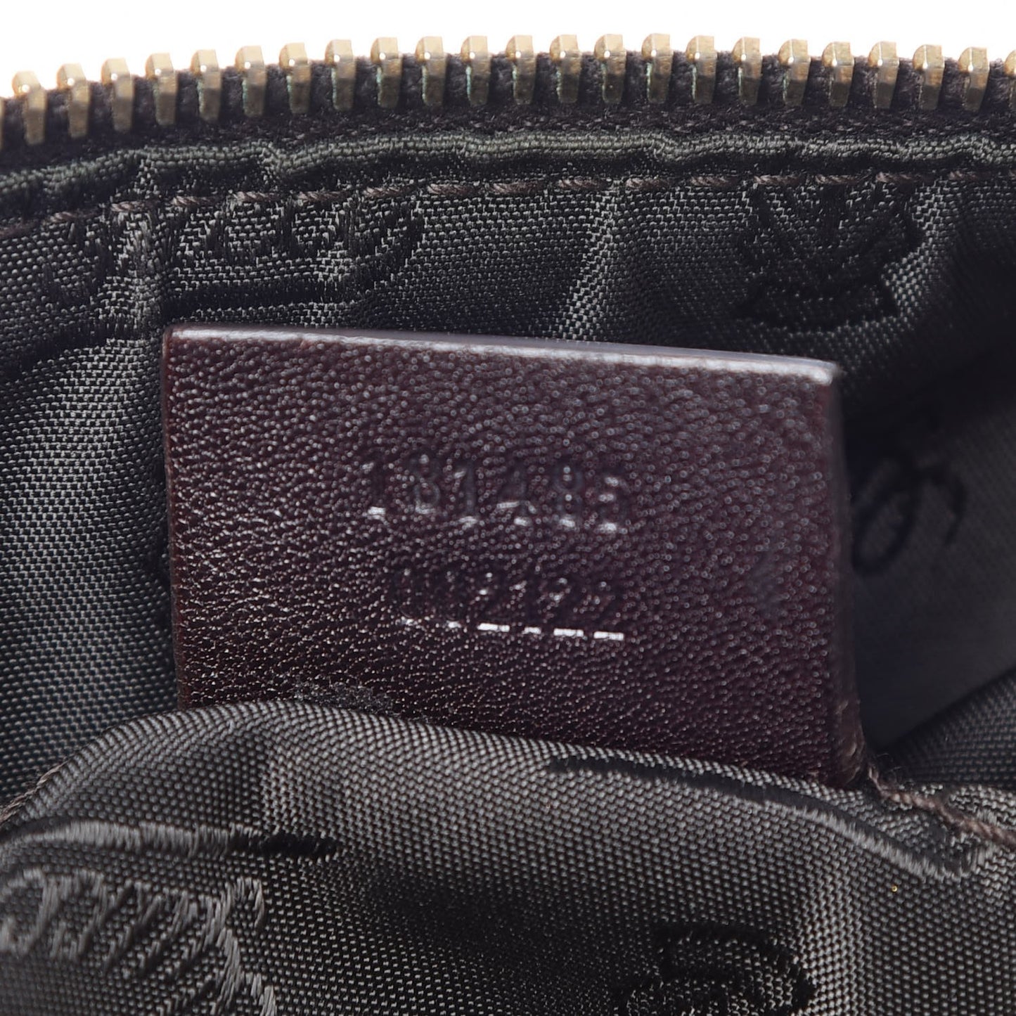 Crystal Monogram Duchessa Boston Tote Bag Brown