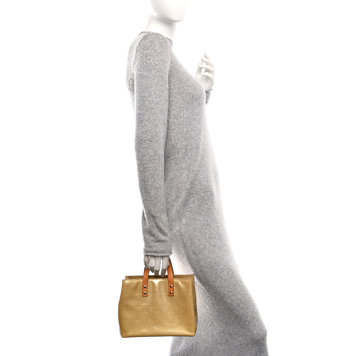 Louis Vuitton Vernis Reade PM Beige 2 of 9